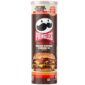 Pringles Burger King Bacon Double Cheese XL! Assapora il gusto del grande hamburger in ogni morso! Queste Pringles in edizione limitata riportano in vita il sapore grigliato del Burger King Bacon Double Cheese XL. Scopri la gustosa combinazione di pancetta affumicata, succose note di manzo e cremoso formaggio fuso. Perfette da condividere alle feste o da gustare durante il tuo programma preferito. Prendi un tubo e goditi questo snack irresistibile. È l'iconico sapore dell'hamburger che ami, ora in una patatina!