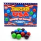 Zed Candy Jawbreakers USA sono le classiche caramelle dure multistrato, famose per la loro lunga durata e i colori vivaci. Ogni jawbreaker rivela strati successivi di gusti fruttati mentre si scioglie lentamente e una gomma d'entro, offrendo un’esperienza lunga e divertente. Perfetti per chi ama le caramelle “old school” americane.