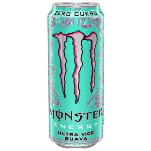 Monster Energy Ultra Vice Guava PL 500 ml. Miami ha tutto, energia latina strabiliante, gare di prim'ordine dalla NASCAR alla F1 e spiagge di livello mondiale con i club più alla moda proprio sulla sabbia. Che tu sia un festaiolo esagerato o un combattente del crimine sotto copertura in abito pastello, maglietta e mocassini, devi rimanere pieno di energia. Da South Beach a Calle Ocho, avere un bell'aspetto e sentirsi bene è ciò che conta. Con zero zuccheri che ti appesantiscono, il gusto fresco della guava perfettamente maturata e la nostra miscela Monster Energy famosa in tutto il mondo, Ultra Vice Guava ti copre.