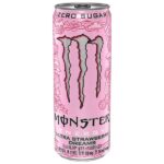 Monster Ultra Strawberry Dreams Zero Sugar Korea : delle fragole, si dice siano afrodisiache. Si dice anche che se condividi una fragola con qualcuno, state vivendo lo stesso sogno. Monster sintetizza tutta la bontà ed il mistero del frutto a forma di cuore nella nuova Monster Ultra Strawberry Dream. Meravigliosamente dolce e leggermente acidula, questo nuova Monster ha il sapore dei sogni. On top, è senza zucchero. Lattina da collezione da 355 ml. Scoprila anche tu!
