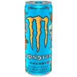 Monster Energy Mango Loco Korea 355 ml . E' la perfetta combinazione di sapori esotici di Mango, Ananas, Guava e frutto della passione. La lattina ha una veste grafica ispirata alla festa messicana del Dia de los Muertos. Lattina Coreana da 3355 ml con logo Monster su linguetta colorata. Scopri Monster Energy Mango Loco Versione Coreana.