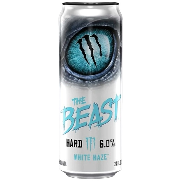 Monster The Beast Hard White Haze 355 ml. Monster The Beast Hard White Haze è una delle varianti più apprezzate della linea The Beast, la gamma di bevande alcoliche prodotta da Monster Brewing. Questa versione propone un gusto leggero e rinfrescante, ispirato agli agrumi chiari e alle note tropicali, con un perfetto equilibrio tra dolcezza e acidità. La sua effervescenza e il finale pulito la rendono ideale per aperitivi, feste o momenti di relax.