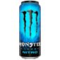 Monster Energy Nitro Blue Flash rappresenta una nuova evoluzione della linea Monster Nitro. Grazie all'infusione di azoto, questa bevanda offre una consistenza eccezionalmente vellutata e una carbonazione più fine rispetto alle classiche Monster, regalando una sensazione di estrema morbidezza ad ogni sorso. Il gusto Blue Flash unisce fresche note agrumate a un intenso mix di frutti blu, creando una bevanda vivace, leggermente acidula e perfettamente bilanciata. L'aroma ricorda mirtillo, lampone blu e agrumi, con un finale fresco e molto dissetante.