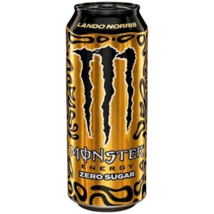Scopri Monster Lando Norris Gold Edition Zero Sugar, l'edizione limitata ispirata al pilota di Formula 1 Lando Norris. Questa bevanda energetica dal gusto fresco di melone e yuzu offre tutta l'energia di Monster senza zuccheri e con sole 10 kcal per lattina da 500 ml. Arricchita con caffeina, taurina, L-carnitina, ginseng e vitamine del gruppo B, è la scelta perfetta per gli appassionati di Formula 1 e per chi cerca una bevanda energizzante dal gusto unico e senza zuccheri aggiunti.