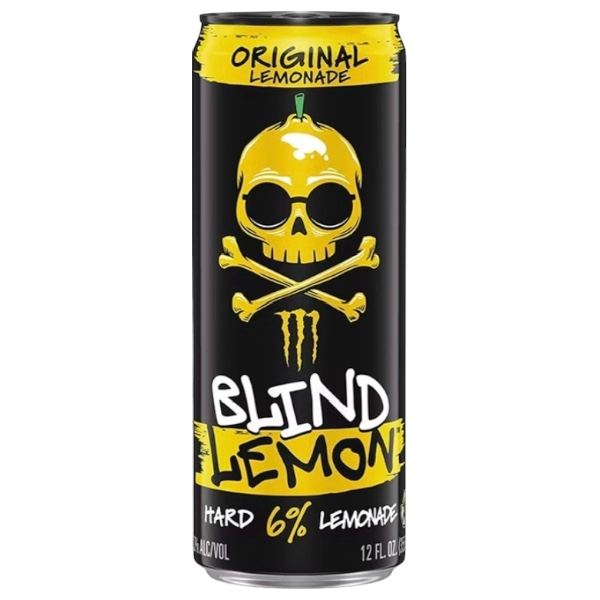 monster the beast blind lemon original lemonade Monster The Beast Blind Lemon Original Lemonade 355 ml. Quando la vita ti dà limoni... BEVI! 🍋😎 La Blind Lemon Original Lemonade è la versione originale della linea Blind Lemon di Monster Brewing, dedicata alle hard lemonade americane. Il suo punto di forza è la semplicità: limonata dal gusto fresco e agrumato, trasformata in una bevanda alcolica dal 6% di gradazione.