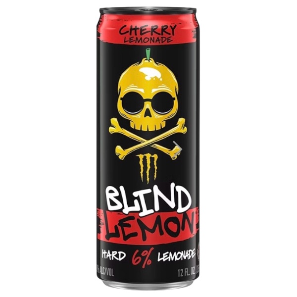 Monster The Beast Blind Lemon Cherry Lemonade355 ml. La Blind Lemon Cherry Lemonade è la variante al gusto ciliegia della linea di Hard Lemonade firmata Monster Brewing. Il gusto fresco e acidulo della limonata si combina con le note dolci e fruttate della ciliegia, creando una bevanda dal carattere vivace e rinfrescante. Con il suo 6% Vol., è perfetta da gustare ben fredda durante aperitivi, feste, barbecue e serate in compagnia.