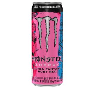Dalla Corea arriva una Monster Ultra che si fa notare subito! 🇰🇷✨ La Monster Energy Ultra Fantasy Ruby Red combina un gusto fresco e fruttato, ispirato al pompelmo rosa, con la miscela energetica tipica di Monster. Il risultato è una bevanda frizzante, dal carattere agrumato e senza zuccheri.