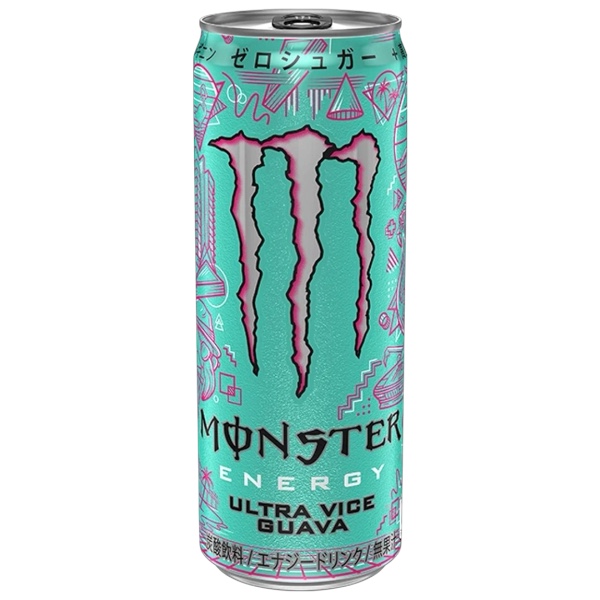 Scopri la Monster Energy Ultra Vice Guava 355 ml, la nuova Ultra dal Giappone! 🇯🇵💚 Una bevanda energetica frizzante con il gusto esotico e rinfrescante della guava, senza zuccheri e senza calorie. La sua iconica lattina turchese con dettagli rosa porta un tocco tropicale e originale nella tua collezione Monster! Preparati a un viaggio tropicale con la Monster Energy Ultra Vice Guava! 🌴