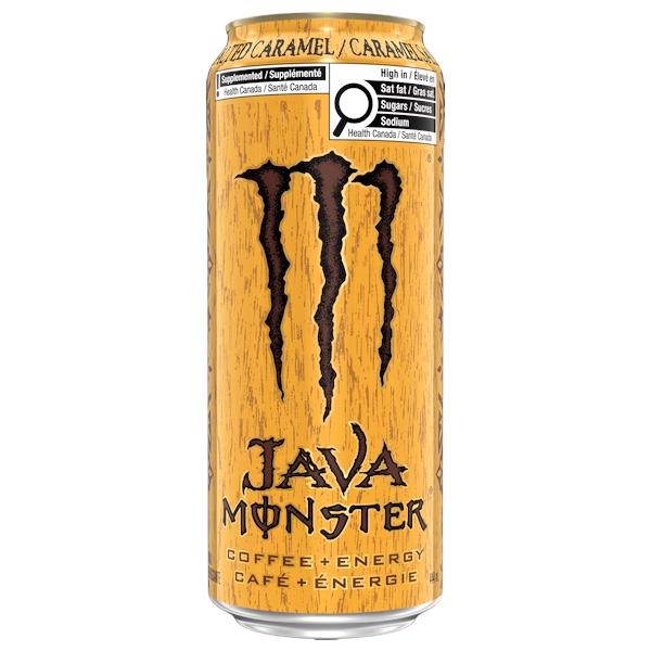 Monster Java Salted Caramel combina caffè e latte con il gusto dolce e leggermente sapido del caramello salato. Una bevanda cremosa e dal carattere intenso, arricchita con la miscela energetica Monster.