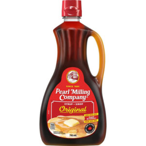 Pearl Milling Company Pancake Syrup 710ml. Porta a casa il vero gusto della colazione americana con il Pearl Milling Company Original Syrup, lo storico sciroppo da pancake precedentemente conosciuto come Aunt Jemima.